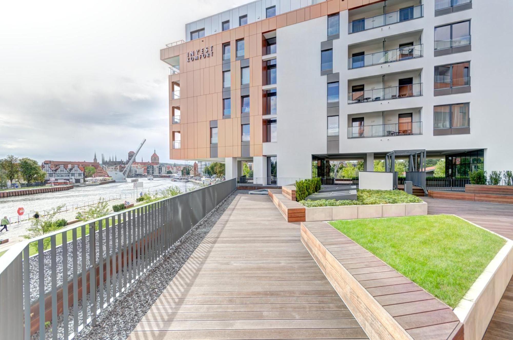 Brabank Riverside - Sauna, Business & Gym By Downtown Apartments Gdańsk Extérieur photo