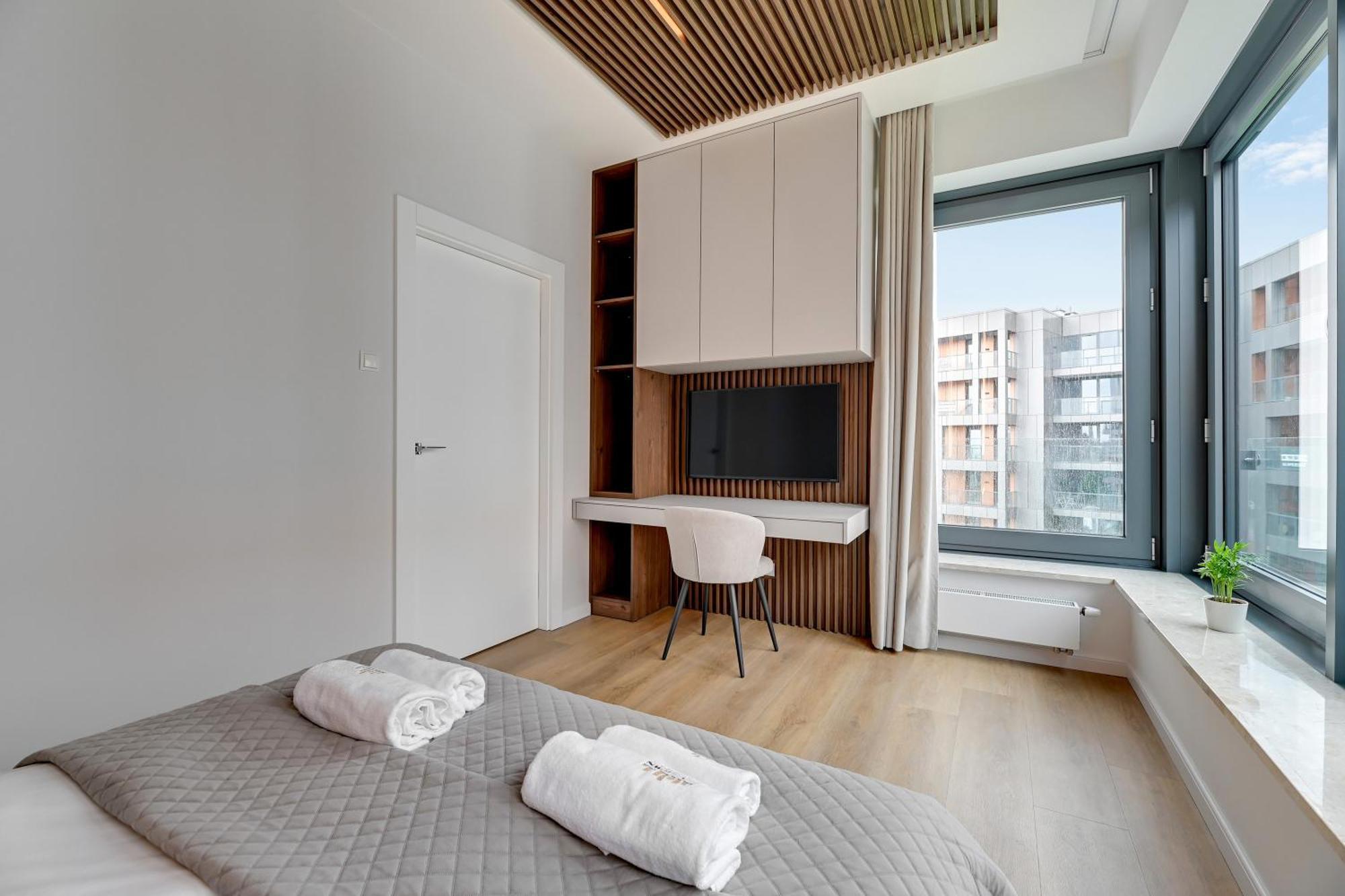 Brabank Riverside - Sauna, Business & Gym By Downtown Apartments Gdańsk Chambre photo